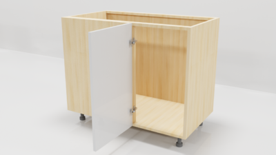 Base 1 Door Blind Corner