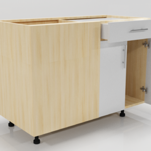 Base 2 Door 1 Drawer Blind Corner